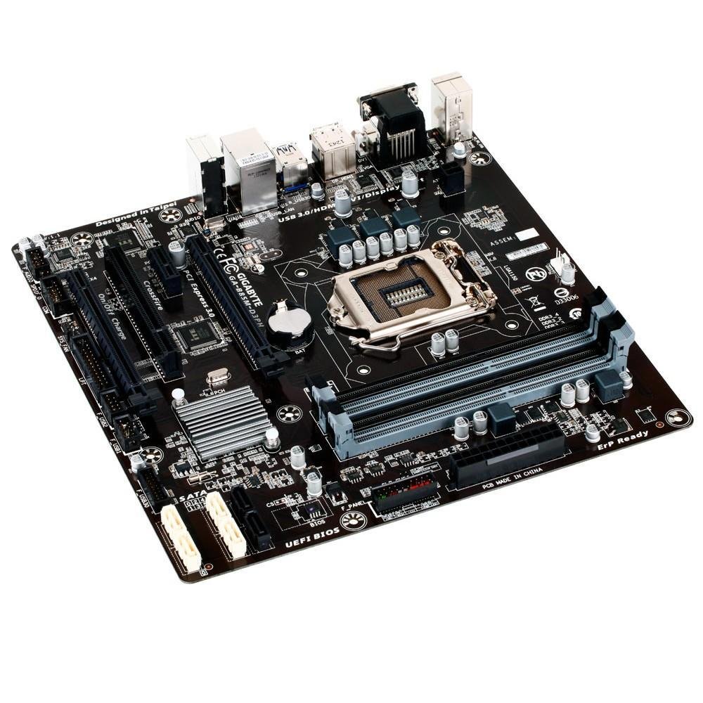 Placa-Mãe Gigabyte GA-B85M-D3PH, Intel LGA 1150, mATX, DDR3, Preto - 90MB1G20-M0EAY0