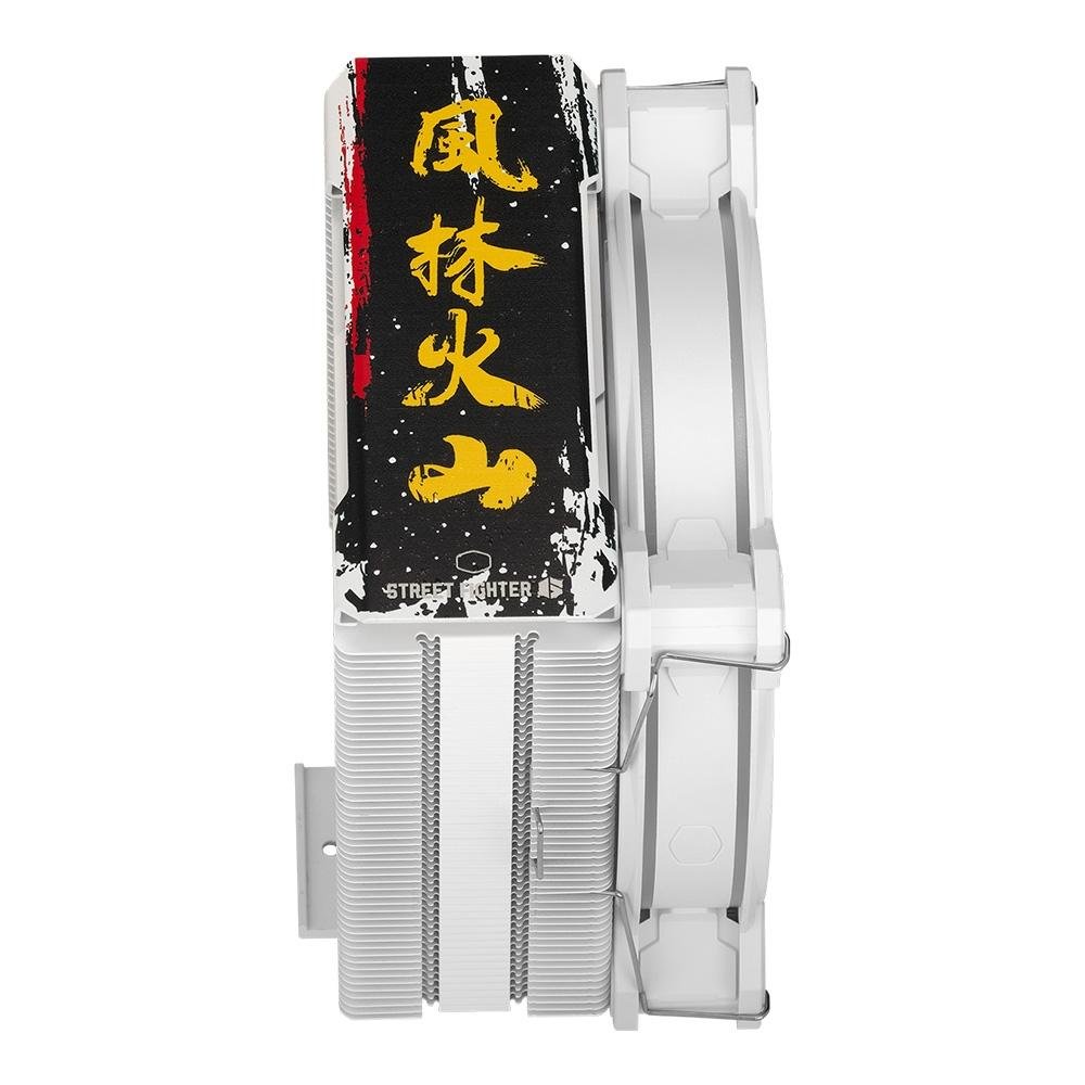 Air Cooler Hyper 212 Halo Street Fighter 6 Ryu, RGB, AMD/Intel, 120mm, Branco - RR-S4WW-20PA-RY Air Cooler Hyper 212 Halo Street Fighter 6 Ryu, RGB, AMD/Intel, 120mm, Branco - RR-S4WW-20PA-RY
