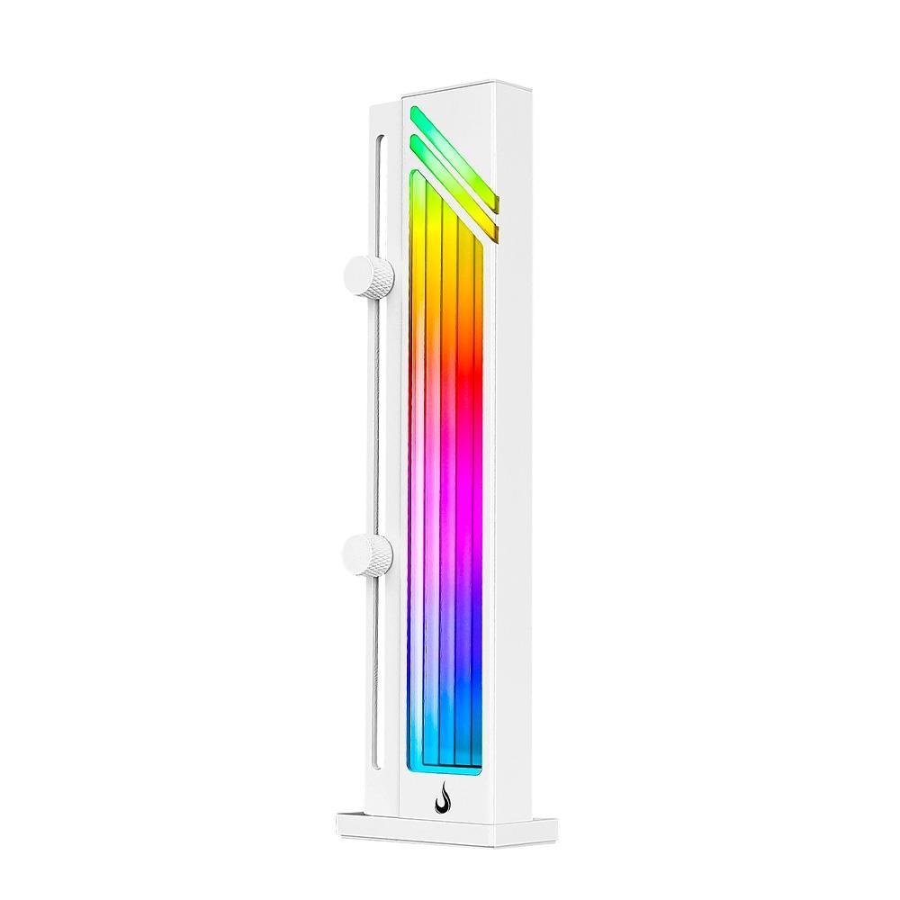 Suporte de Placa de Vídeo Rise Mode, ARGB, 500mm, Aura V1, Branco - RM-SPVG-01-ARGB-W 4