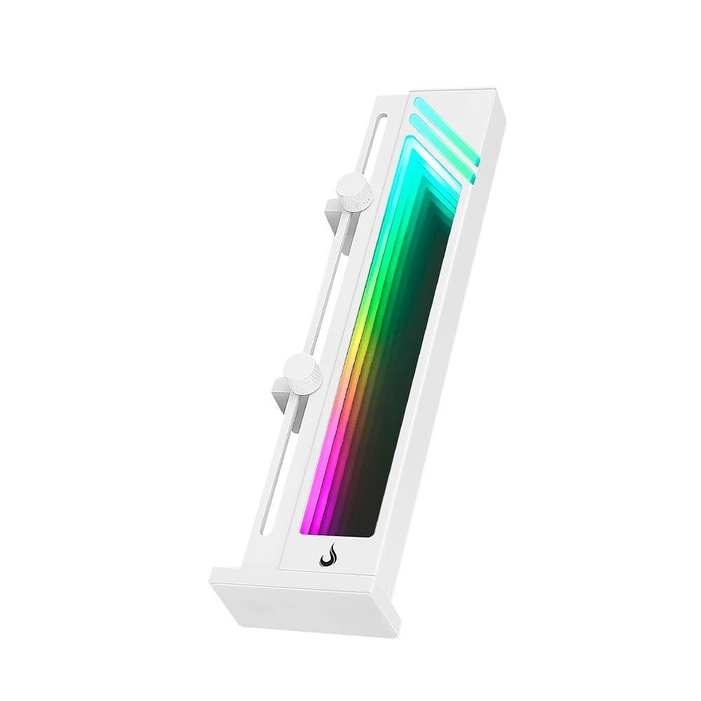 Suporte de Placa de Vídeo Rise Mode, ARGB, 500mm, Aura V1, Branco - RM-SPVG-01-ARGB-W - view 5