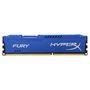 Memória RAM HyperX Fury, 4GB, 1600MHz, DDR3, CL10, Azul - HX316C10F/4