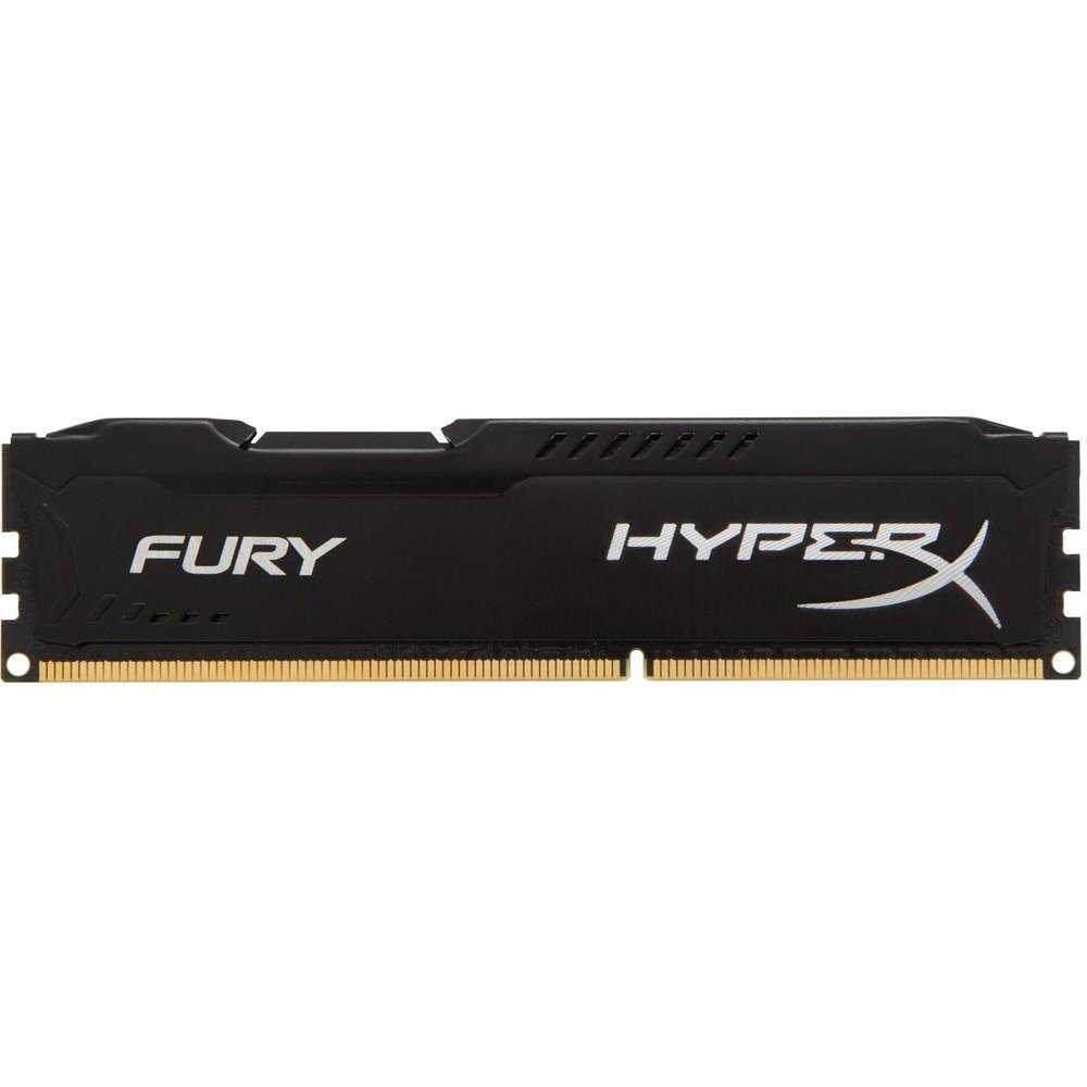 Memória RAM HyperX Fury, 4GB, 1600MHz, DDR3, CL10, Preto - HX316C10FB/4