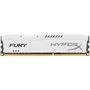 Memória HyperX Fury, 4GB, 1600MHz, DDR3, CL10, Branco - HX316C10FW/4
