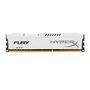 Memória HyperX Fury, 8GB, 1333MHz, DDR3, CL9, Branco - HX313C9FW/8