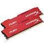 Memória Kingston HyperX FURY 8GB (2x4GB) 1600Mhz DDR3 CL10 Red Series - HX316C10FRK2/8
