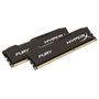 Memória Kingston HyperX FURY 8GB (2x4GB) 1866Mhz DDR3 CL10 Black Series - HX318C10FBK2/8