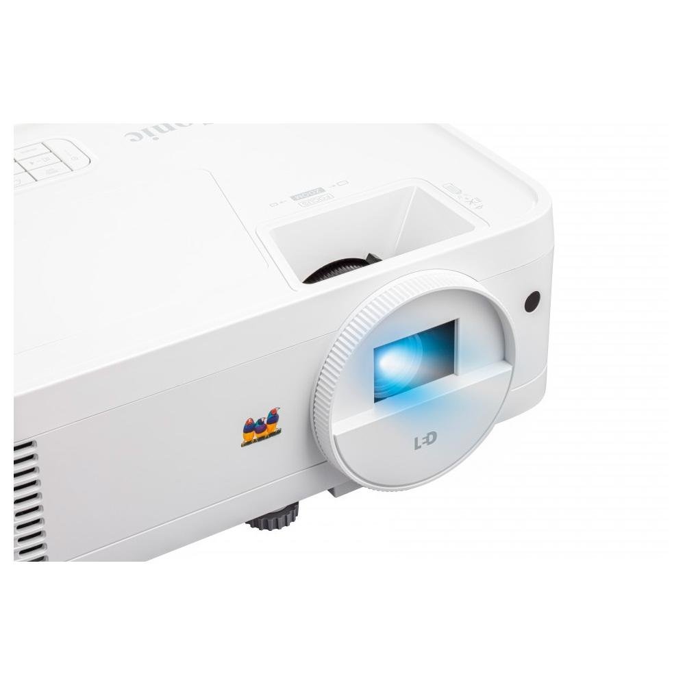 Projetor Viewsonic LS500WH, Full HD, 3000 lúmens LED, HDMI, Branco - LS500WH Projetor Viewsonic LS500WH, Full HD, 3000 lúmens LED, HDMI, Branco - LS500WH