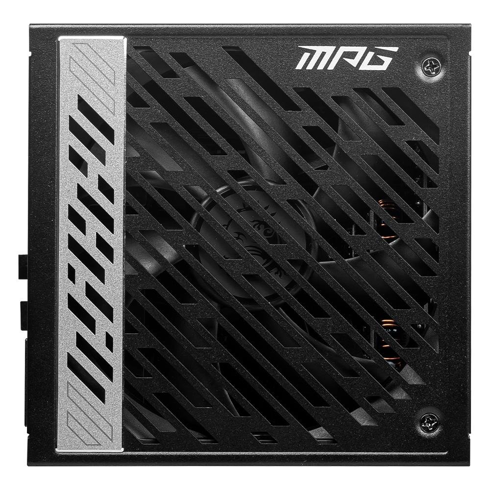 Imagem 6 de 7 do produto Fonte MSI MPG A1000GS Silent PCIE5 II, 1000W, 80 Plus Gold, Modular, PFC Ativo, Com Cabo, Preto - MPGA1000GSPCIE5IIS