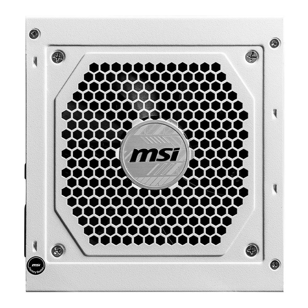 Fonte MSI MAG A850GL, 850W, 80 Plus Gold, Modular, PFC Ativo, Branco - MAG A850GL PCIE5 WHITE - view 11