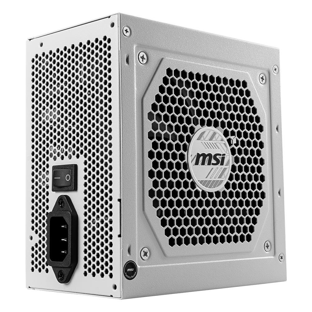 Fonte MSI MAG A850GL, 850W, 80 Plus Gold, Modular, PFC Ativo, Branco - MAG A850GL PCIE5 WHITE - view 12