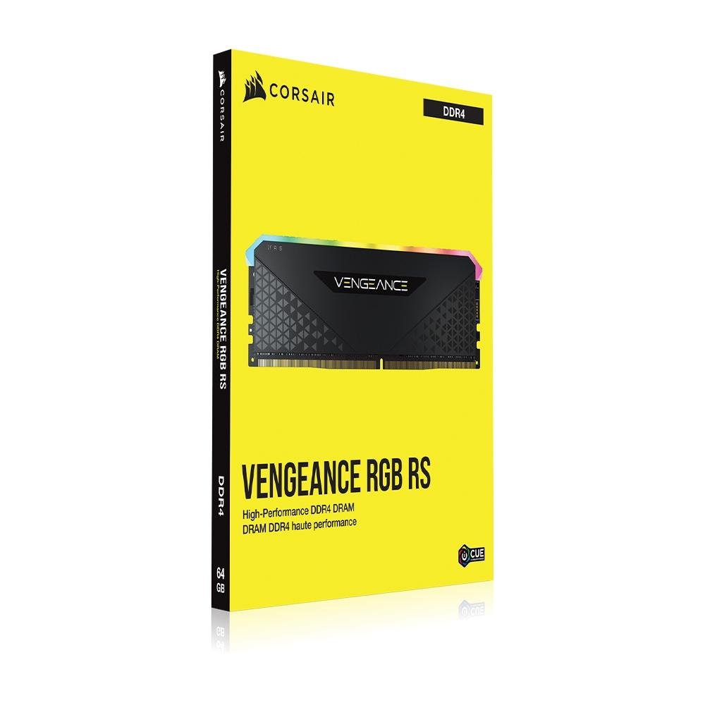 Memória Corsair Vengeance RGB RS, 16GB | KaBuM!