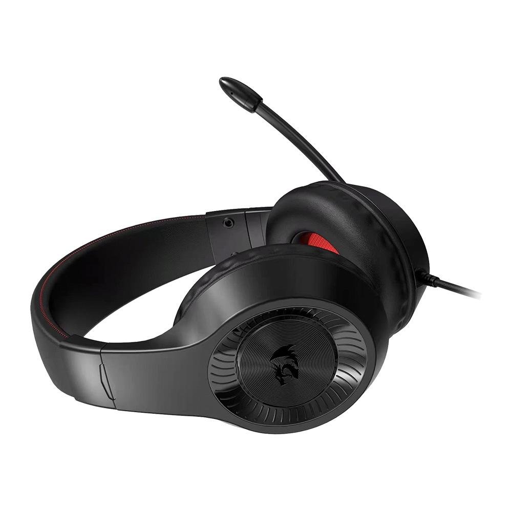 Imagem 3 de 6 do produto Headset Gamer Redragon Pelias P3, Leve e Confortável, PC e Consoles, Preto - H130