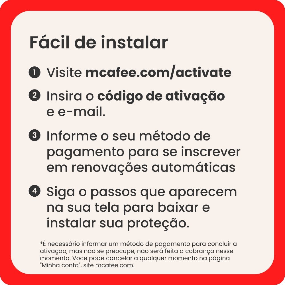 McAfee, Proteção para 3 Dispositivo, 1 Ano - MTP31BAM3RAAD - view 10