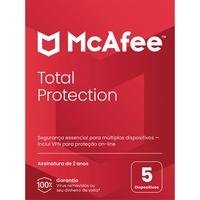 McAfee, Proteção para 5 Dispositivo, 2 Anos - MTP32BNR5RAAD