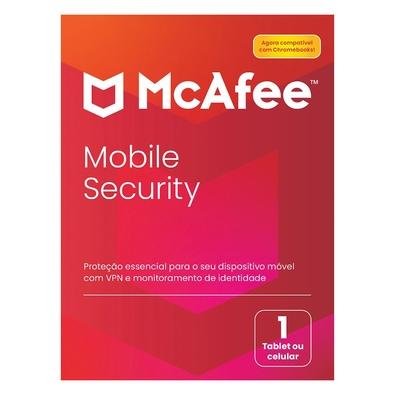 McAfee Mobile Security, Proteção para 1 Tablet ou Móvel, 1 Ano - MMB31BNR1RAAD