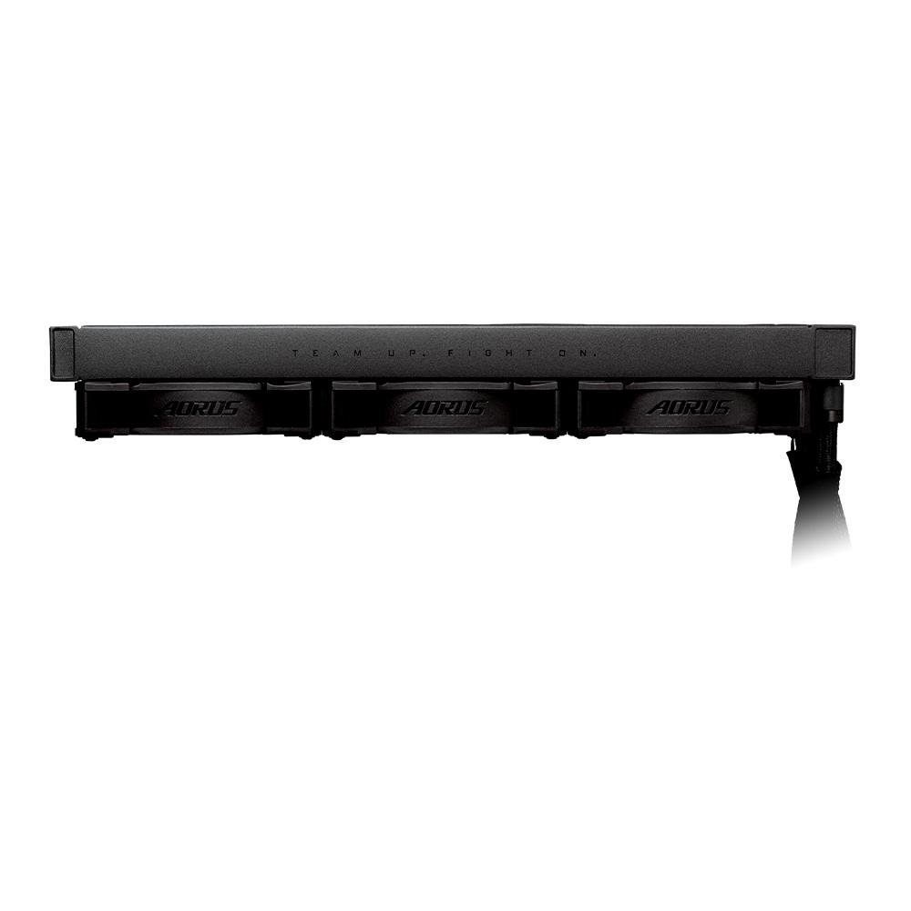 Water Cooler Gigabyte Aorus 360, RGB, 360mm, AMD/Intel, com Display LCD, Preto - GP-AORUS WATERFORCE X II 360 - view 7