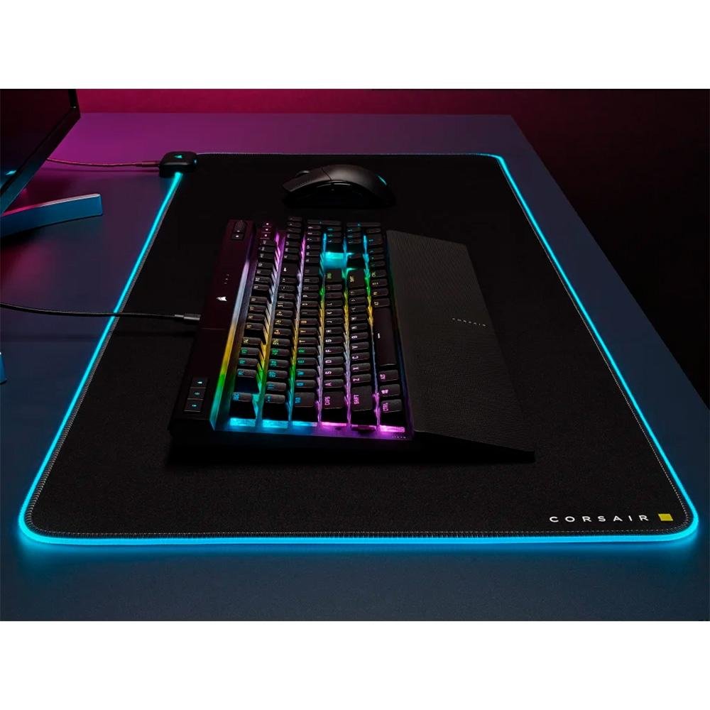 Teclado Mecânico Gamer Corsair K70 RGB Pro, Cherry MX Red, Anti-Ghosting, US Preto - CH-9109410-NA - view 5