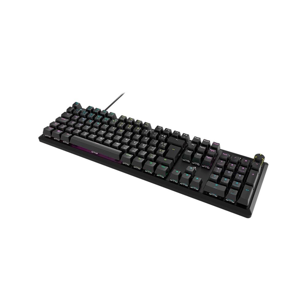 Imagem 3 de 9 do produto Teclado Mecânico Gamer Corsair K70 CORE RGB, Switch Corsair Red, Preto, BR - CH-910971E-BR
