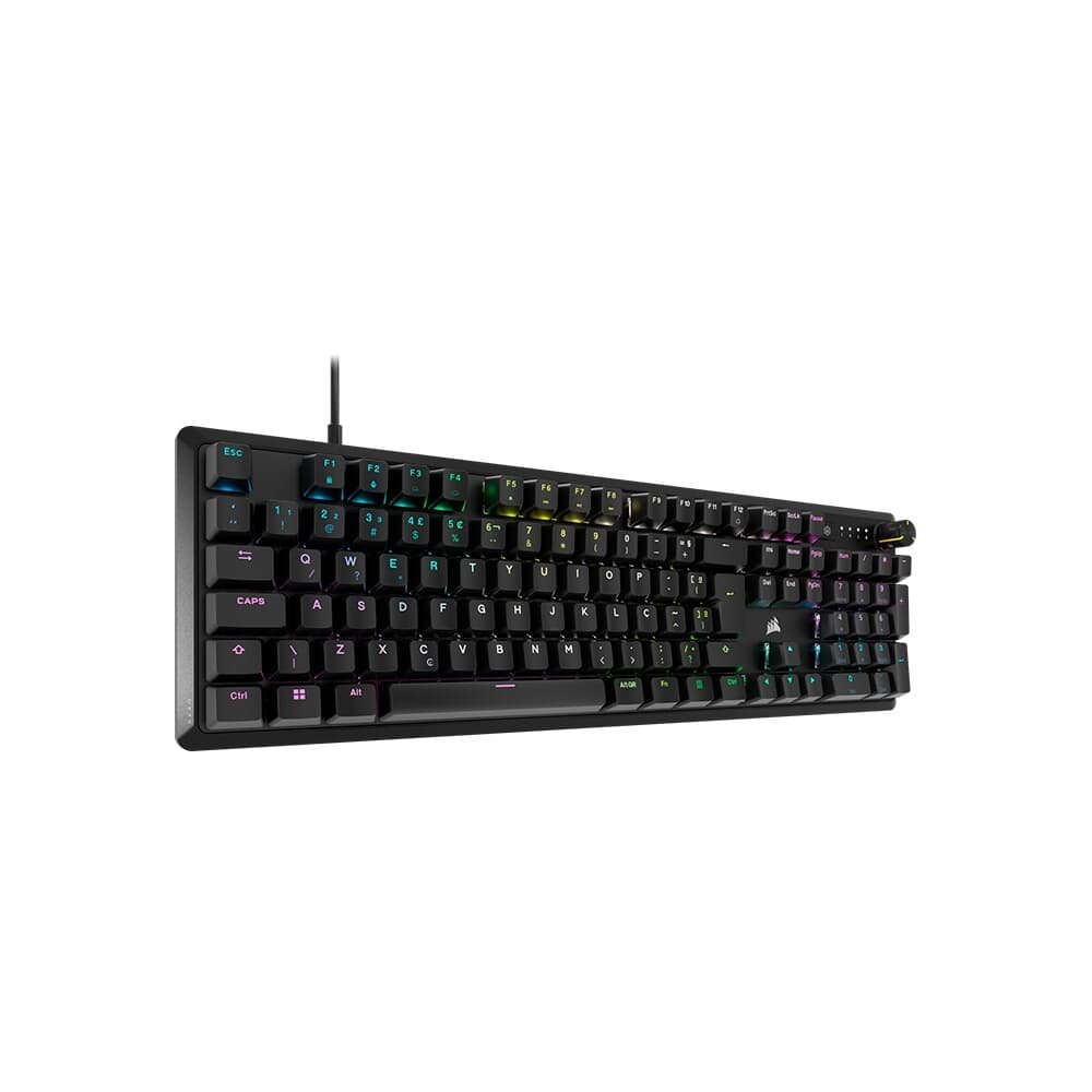 Imagem 4 de 9 do produto Teclado Mecânico Gamer Corsair K70 CORE RGB, Switch Corsair Red, Preto, BR - CH-910971E-BR