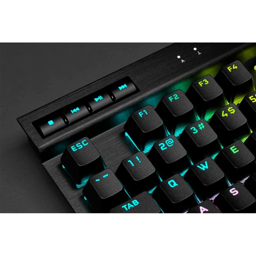 Teclado Mecânico Gamer Corsair K70 RGB, TKL Champion Series, Corsair OPX, Preto PBT Keycaps, Anti-Ghosting, US - CH-911901A-NA - view 11