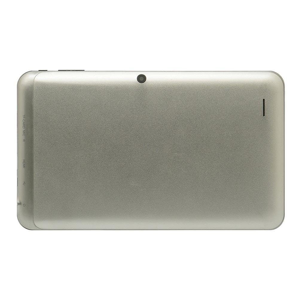 Tablet MIT Tela 7´ IPS, resolução 1280*800, Dual Cortex A9 1.6GHz, DDR3 1GB, 8GB, mini-HDMI, 2 câmeras 2mp/5mp, Android 4.1, GGR66-71280A Cinza