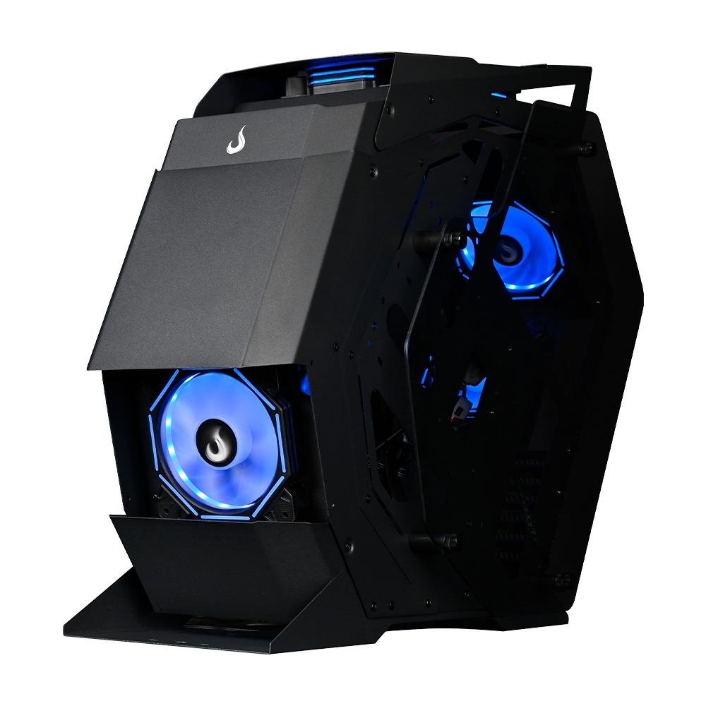 Gabinete Gamer Rise Mode Z4, Mid Tower, ATX, Lateral em Vidro Temperado, Sem FANs, Preto - RM-Z4-04-FB - view 8