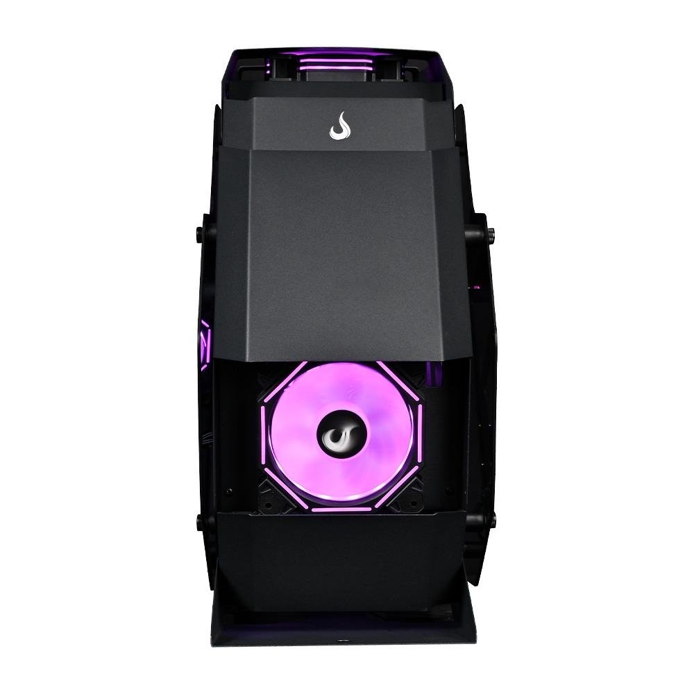 Gabinete Gamer Rise Mode Z4, Mid Tower, ATX, Lateral em Vidro Temperado, Sem FANs, Preto - RM-Z4-04-FB - view 9