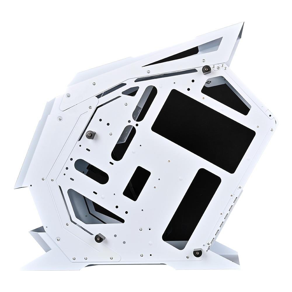 Imagem 12 de 12 do produto Gabinete Gamer Rise Mode Z4, Mid Tower, ATX, Lateral em Vidro Temperado, Branco - RM-Z4-04-FW