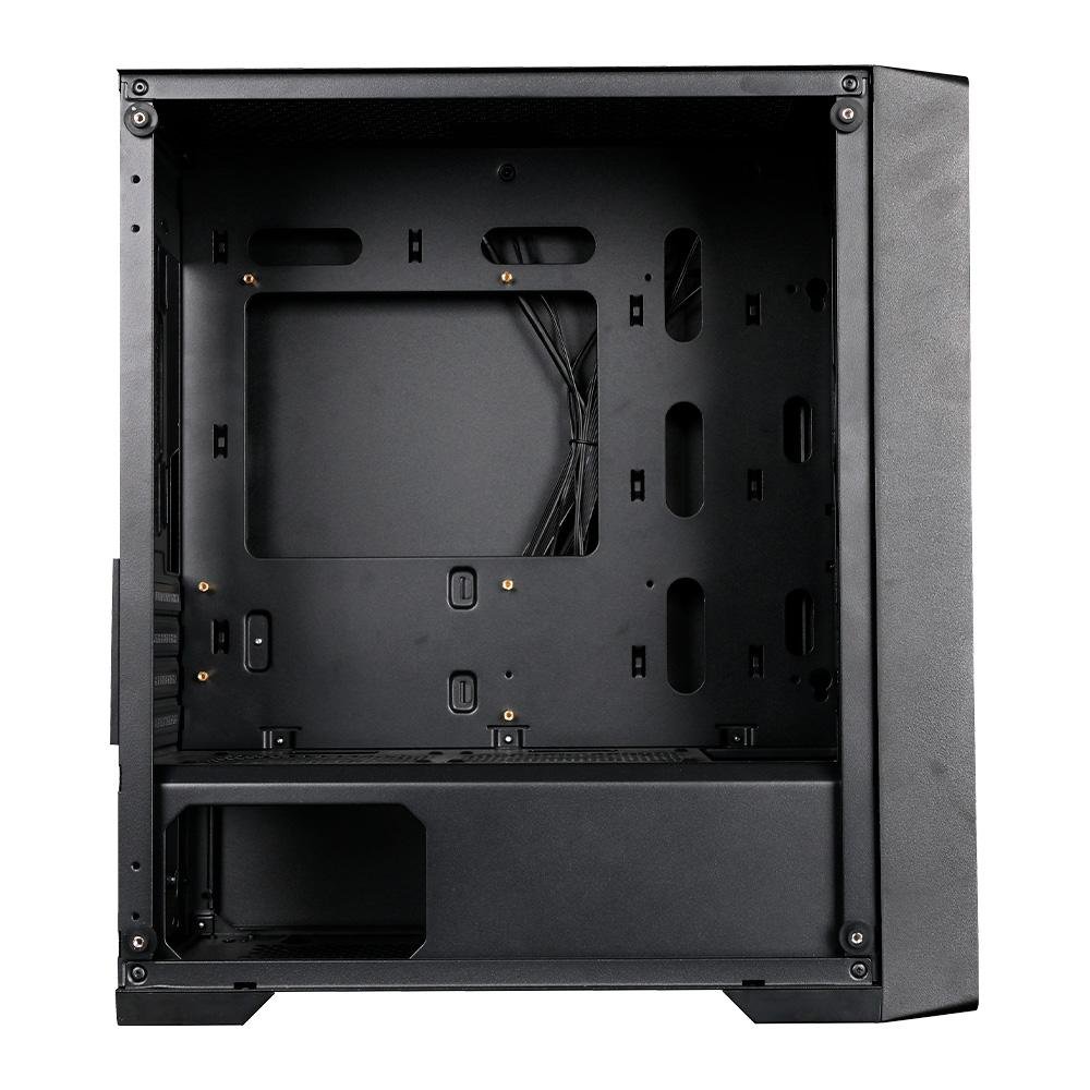 Gabinete Gamer ( Balão.info) X1, Mid Tower, ATX, Lateral em Vidro Temperado, Sem FANs, Preto - RM-X1-01-FB - view 10