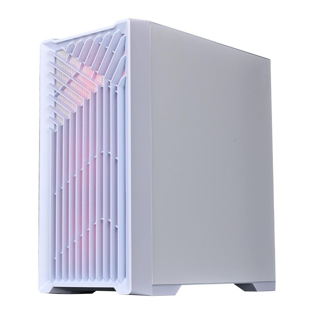 Gabinete Gamer ( Balão.info) X1, Mid Tower, M-ATX, Lateral em Vidro Temperado, Sem FANs, Branco - RM-X1-01-FW - view 8