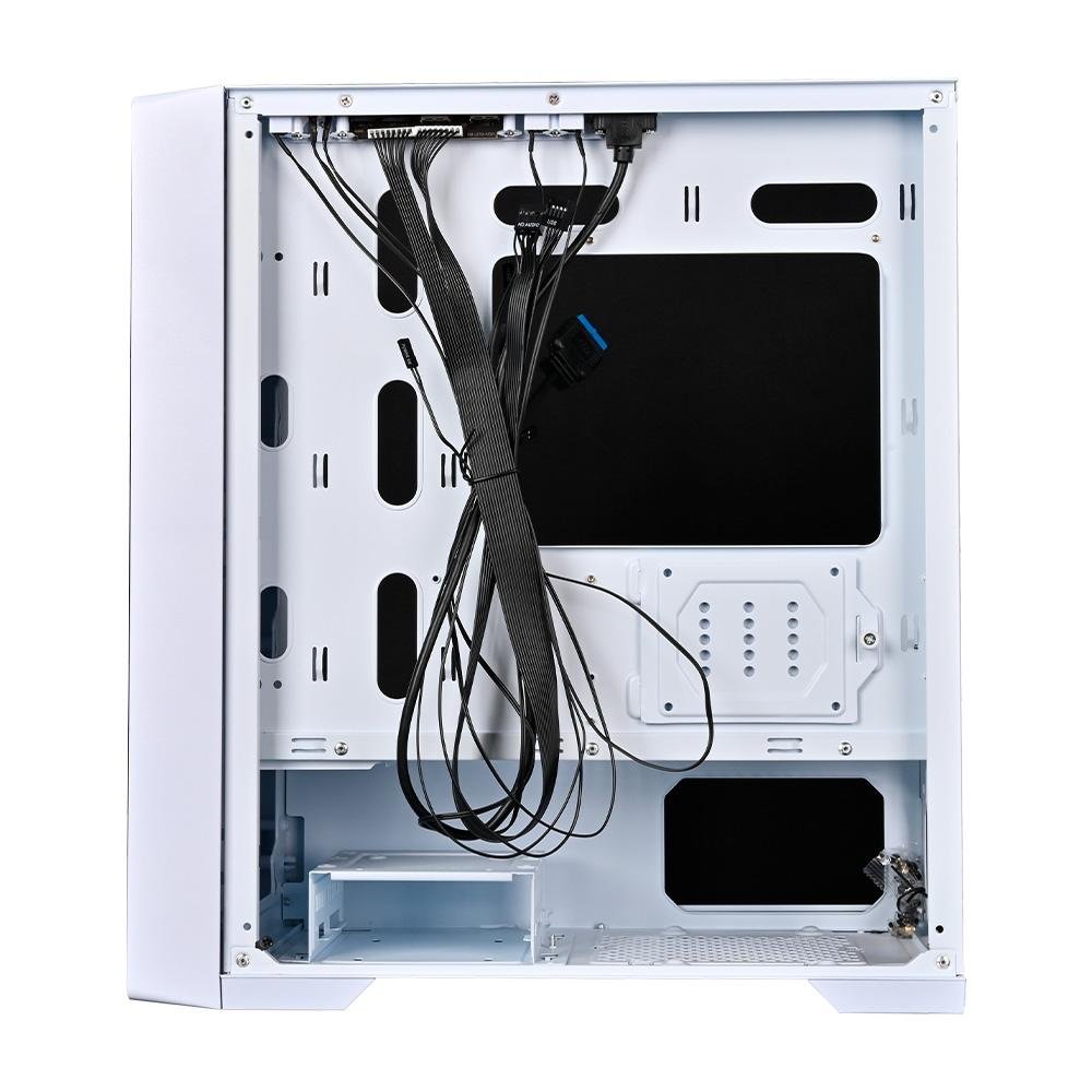 Gabinete Gamer ( Balão.info) X1, Mid Tower, M-ATX, Lateral em Vidro Temperado, Sem FANs, Branco - RM-X1-01-FW - view 11