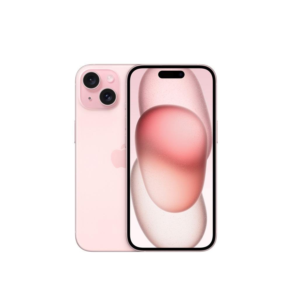 iPhone 15 Apple 128GB, Câmera Dupla de 48MP, Tela 6.1", Rosa iPhone 15 Apple 128GB, Câmera Dupla de 48MP, Tela 6.1", Rosa