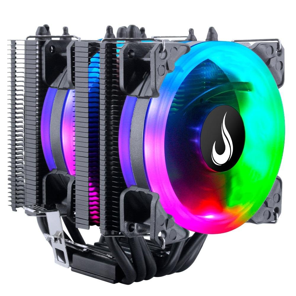Imagem 6 de 14 do produto Air Cooler Rise Mode G800, ARGB, AMD/Intel, 90mm, Preto - RM-ACG8-ARGB-B