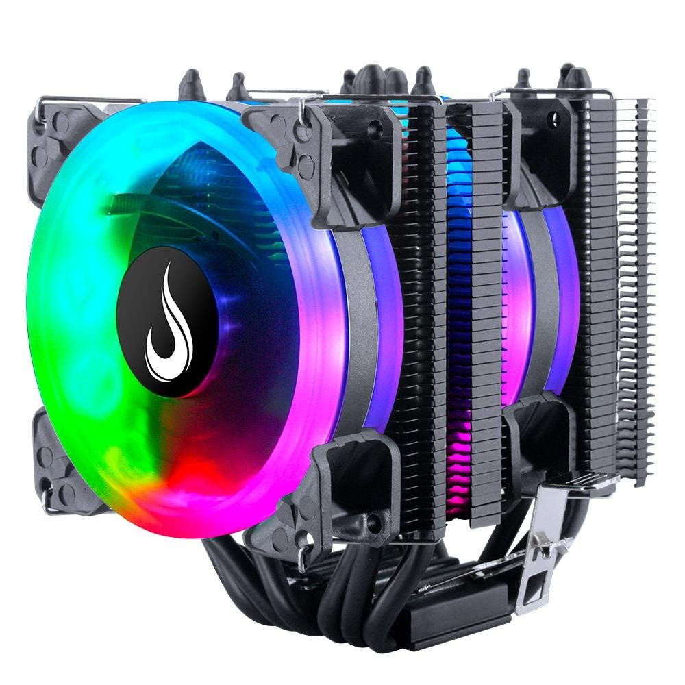 Imagem 5 de 14 do produto Air Cooler Rise Mode G800, ARGB, AMD/Intel, 90mm, Preto - RM-ACG8-ARGB-B