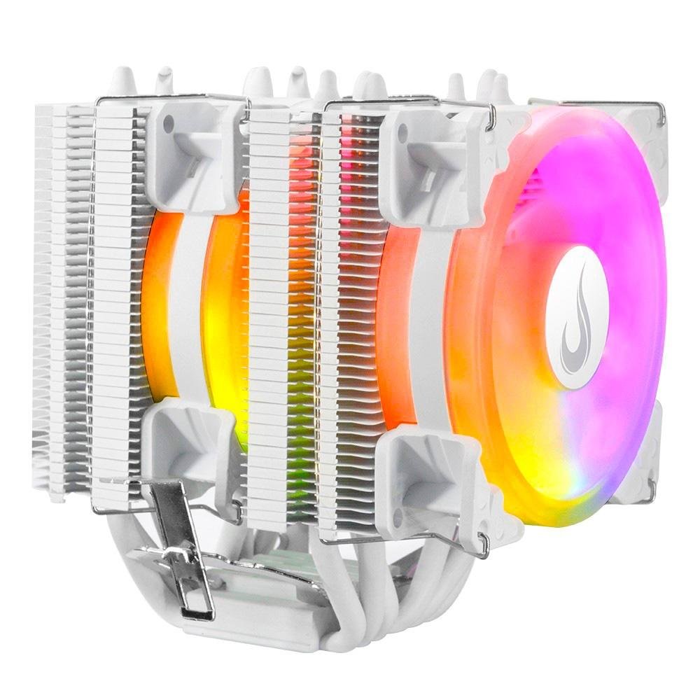 Imagem 4 de 13 do produto Air Cooler Rise Mode G800, ARGB, AMD/Intel, 90mm, Branco - RM-ACG8-ARGB-W