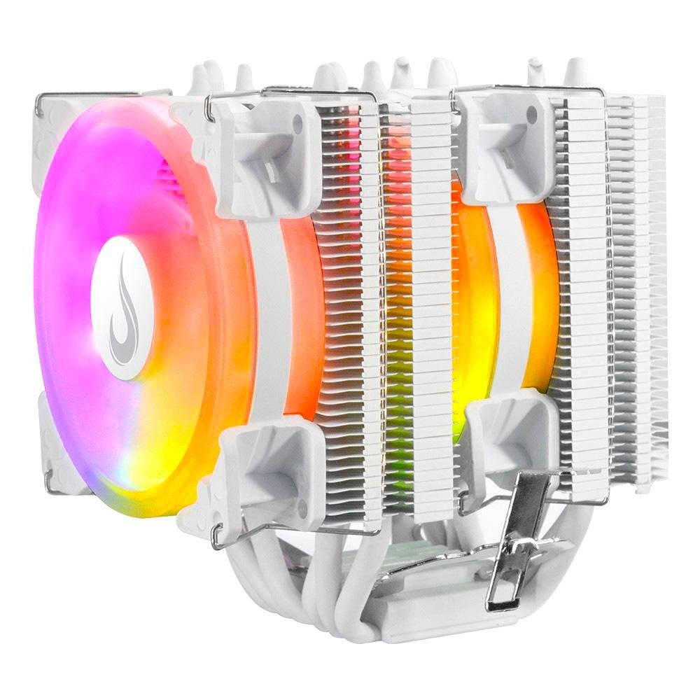 Imagem 5 de 13 do produto Air Cooler Rise Mode G800, ARGB, AMD/Intel, 90mm, Branco - RM-ACG8-ARGB-W