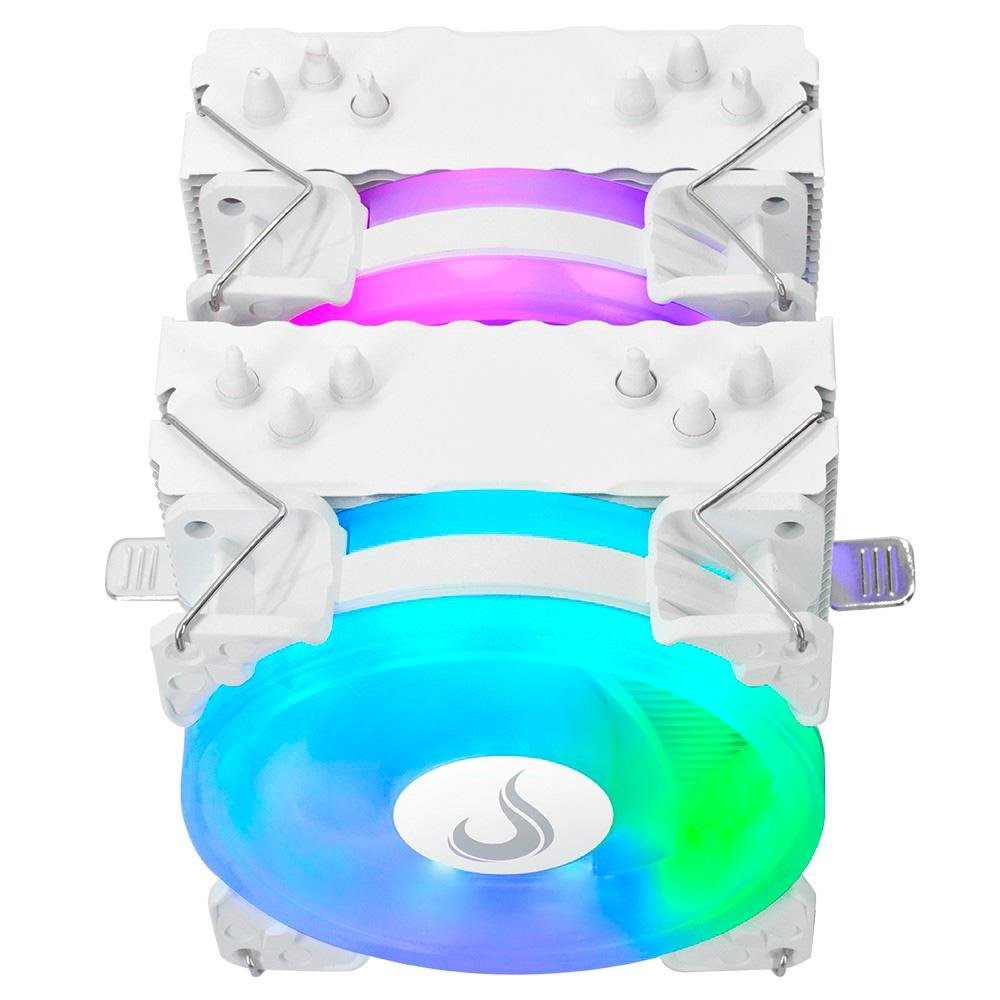 Imagem 9 de 13 do produto Air Cooler Rise Mode G800, ARGB, AMD/Intel, 90mm, Branco - RM-ACG8-ARGB-W