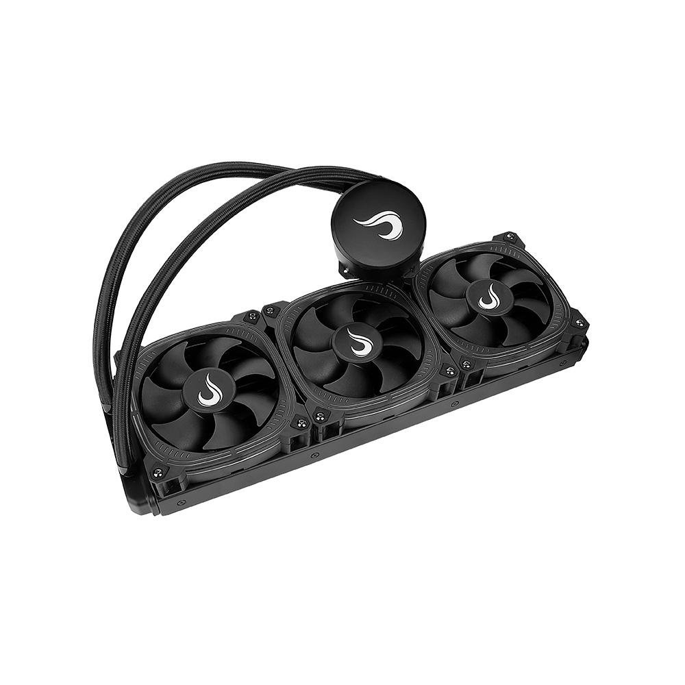 Imagem 3 de 7 do produto Water Cooler Gamer Rise Mode, 360mm, AMD/Intel, Preto - RM-WC-AB-360