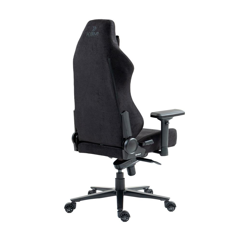 Cadeira Gamer KBM! Gaming CG700 Preto, Tecido, Até 150 kg, Apoio de Braço 4D, Com Almofadas, Reclinável - KGCG700PT Cadeira Gamer KBM! Gaming CG700 Preto, Tecido, Até 150 kg, Apoio de Braço 4D, Com Almofadas, Reclinável - KGCG700PT