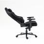 Cadeira Gamer KBM! Gaming CG700 Preto, Tecido, Até 150 kg, Apoio de Braço 4D, Com Almofadas, Reclinável - KGCG700PT