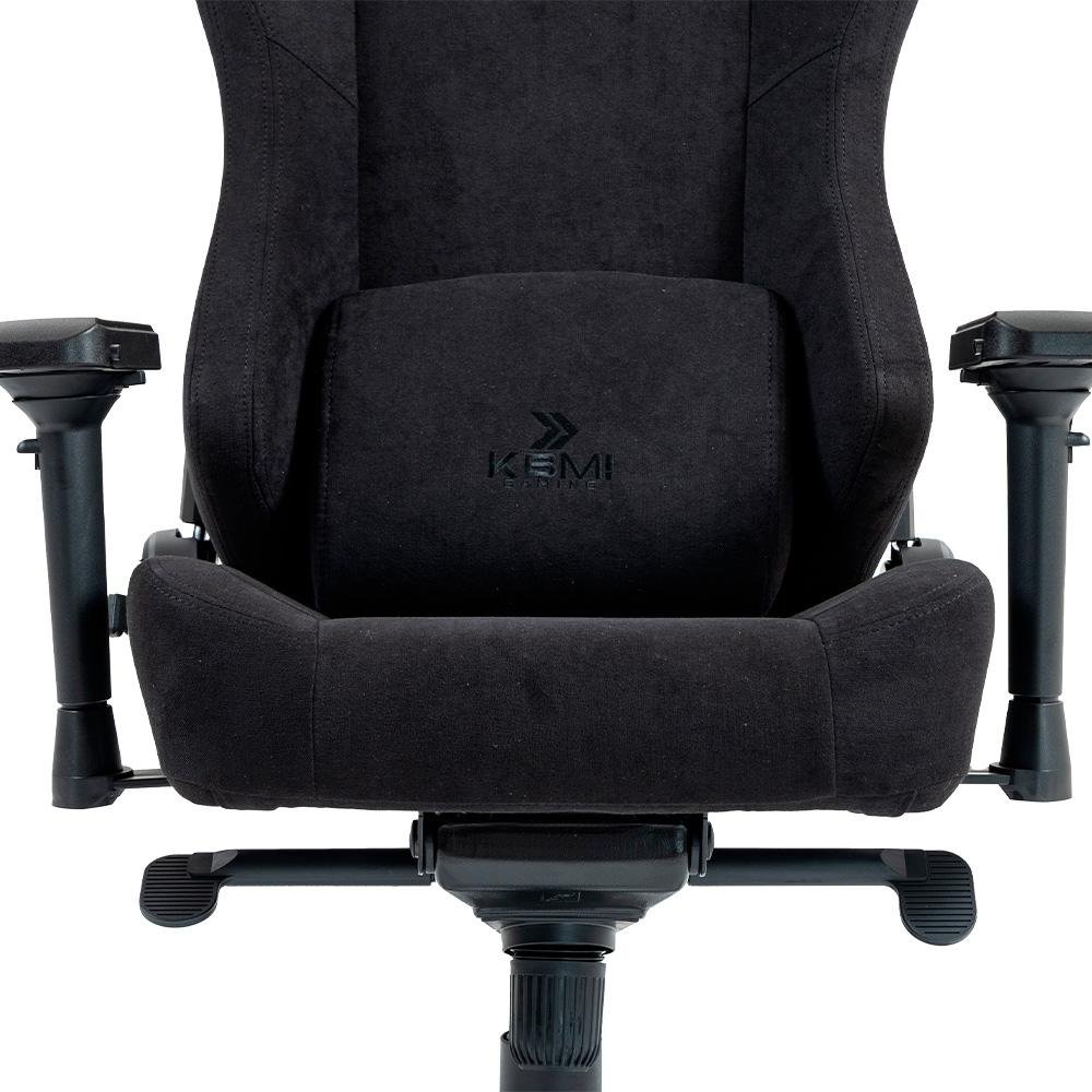 Imagem 9 de 10 do produto Cadeira Gamer KBM! Gaming CG700 Preto, Tecido, Até 150 kg, Apoio de Braço 4D, Com Almofadas, Reclinável - KGCG700PT