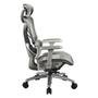 Cadeira Office ThunderX3 XTC Mesh, Até 150Kg, Reclinável, Braço 3D, Cilindro de Gás Classe 4, Nylon, Cinza - 80902