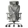 Cadeira Office ThunderX3 XTC Mesh, Até 150Kg, Reclinável, Braço 3D, Cilindro de Gás Classe 4, Nylon, Cinza - 80902