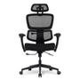 Cadeira de Escritório Ergonômica DT3 Azzera Home, Até 120 Kg, Braço 3D, Ajuste de Altura, Preto - 14057-7
