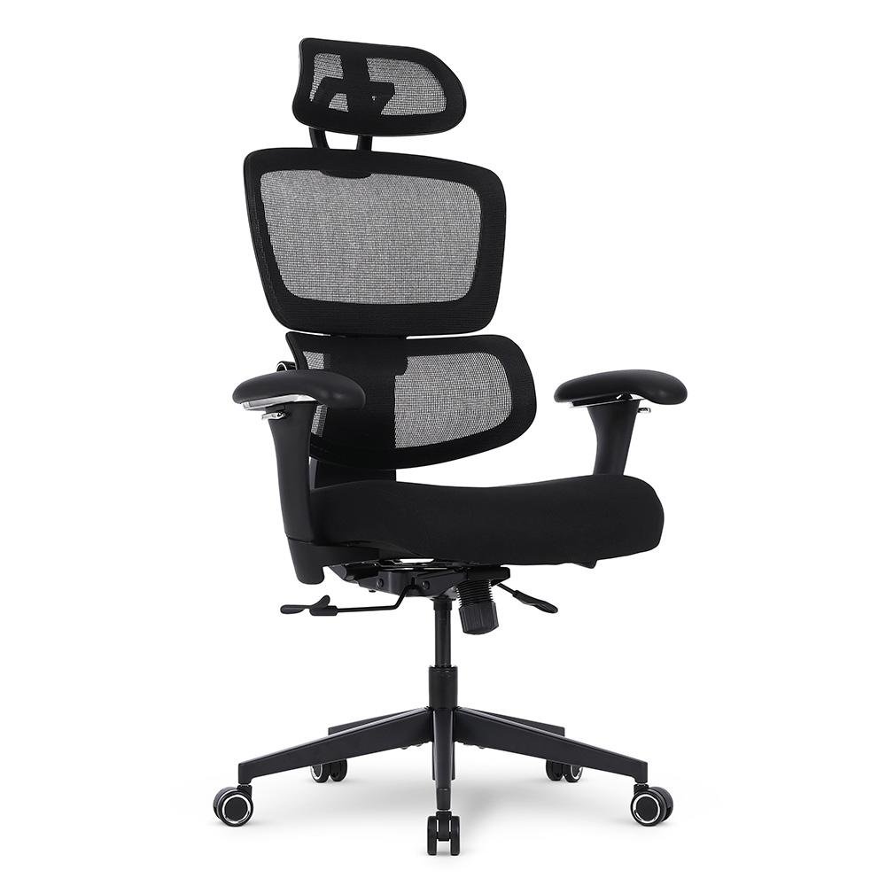 Cadeira de Escritório Ergonômica DT3 Azzera Home, Até 120 Kg, Braço 3D, Ajuste de Altura, Preto - 14057-7 Cadeira de Escritório Ergonômica DT3 Azzera Home, Até 120 Kg, Braço 3D, Ajuste de Altura, Preto - 14057-7
