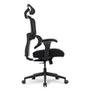 Cadeira de Escritório Ergonômica DT3 Azzera Home, Até 120 Kg, Braço 3D, Ajuste de Altura, Preto - 14057-7