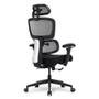 Cadeira de Escritório Ergonômica DT3 Azzera Home, Até 120 Kg, Braço 3D, Ajuste de Altura, Preto - 14057-7