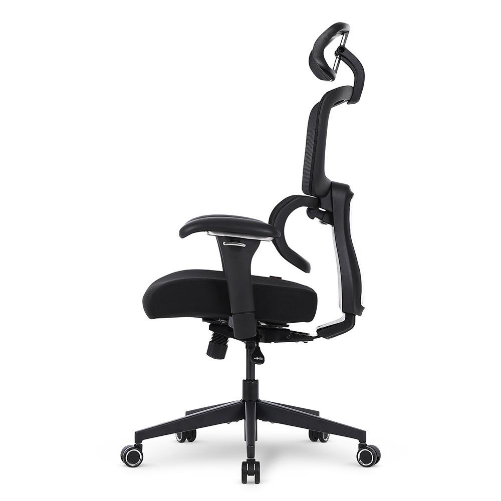 Cadeira de Escritório Ergonômica DT3 Azzera Home, Até 120 Kg, Braço 3D, Ajuste de Altura, Preto - 14057-7 Cadeira de Escritório Ergonômica DT3 Azzera Home, Até 120 Kg, Braço 3D, Ajuste de Altura, Preto - 14057-7
