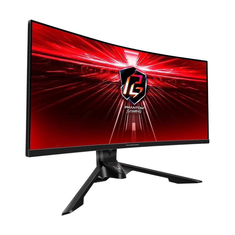 Monitor Gamer Curvo AsRock 34", 165Hz, WQHD, 1ms, DisplayPort e HDMI, HDR, FreeSync, 115% sRGB - PG34WQ15R3A Monitor Gamer Curvo AsRock 34", 165Hz, WQHD, 1ms, DisplayPort e HDMI, HDR, FreeSync, 115% sRGB - PG34WQ15R3A