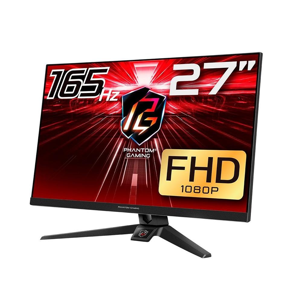 Monitor Gamer AsRock 27" 165Hz, Full HD, 1ms, IPS, DisplayPort e HDMI, HDR, FreeSync, 123% sRGB - PG27FF1A Monitor Gamer AsRock 27" 165Hz, Full HD, 1ms, IPS, DisplayPort e HDMI, HDR, FreeSync, 123% sRGB - PG27FF1A